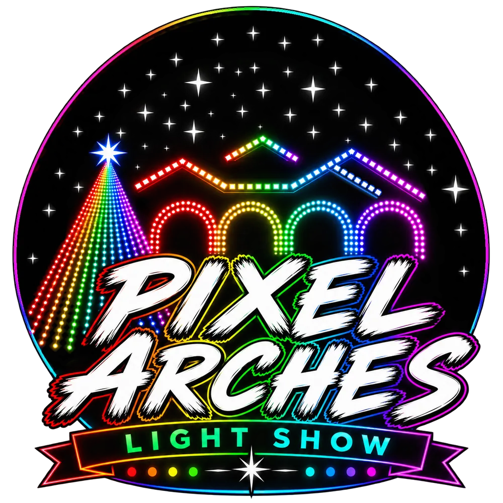 Pixel Arches Light Show